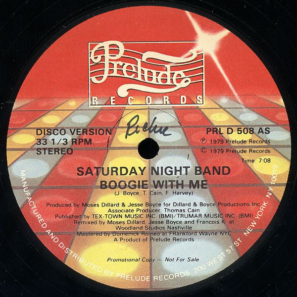 Saturday Night Band : Keep Those Lovers Dancing (2x12", Album, Promo)