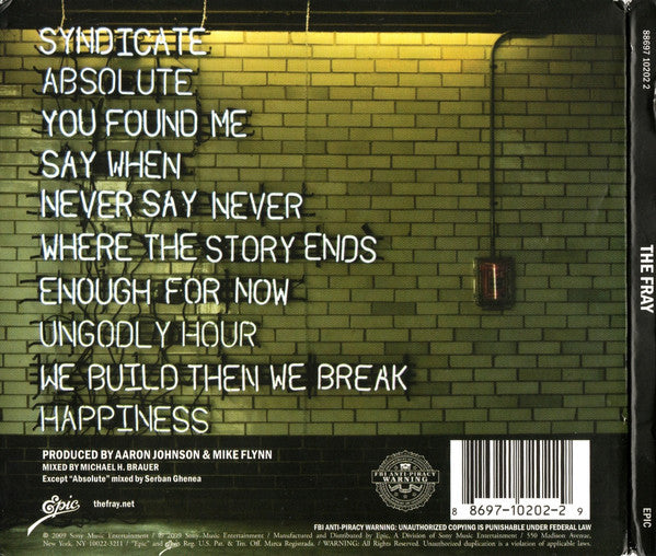 The Fray : The Fray (CD, Album, Dig)