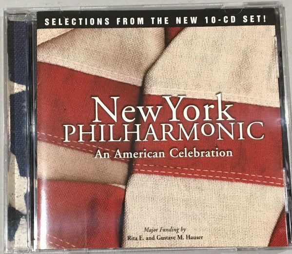 New York Philharmonic : An American Celebration: Selections From The New 10-CD Set! (CD, Comp, Promo, Smplr)
