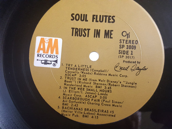 Soul Flutes : Trust In Me (LP, Album)