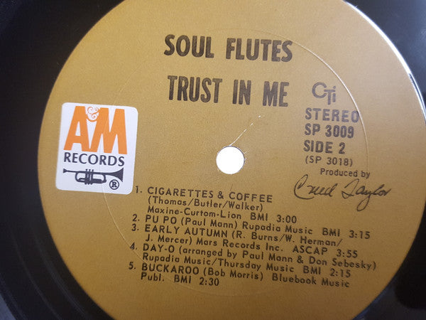Soul Flutes : Trust In Me (LP, Album)
