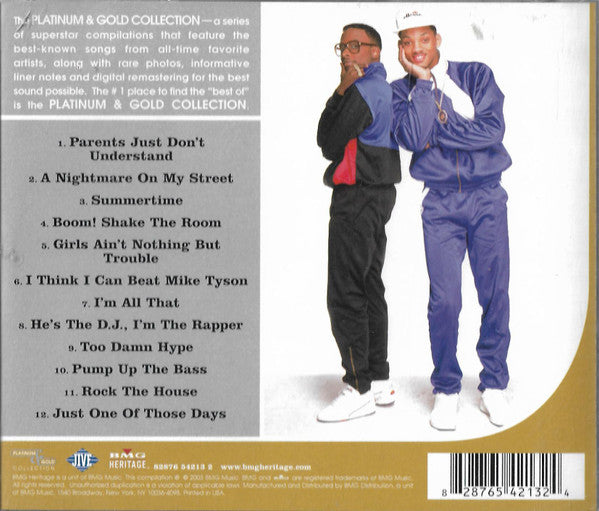 DJ Jazzy Jeff & The Fresh Prince : Platinum & Gold Collection (CD, Comp)