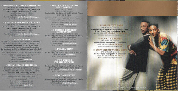 DJ Jazzy Jeff & The Fresh Prince : Platinum & Gold Collection (CD, Comp)