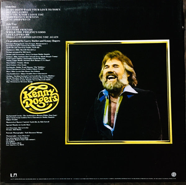 Kenny Rogers : Ten Years Of Gold (LP, Album, Comp, RE)