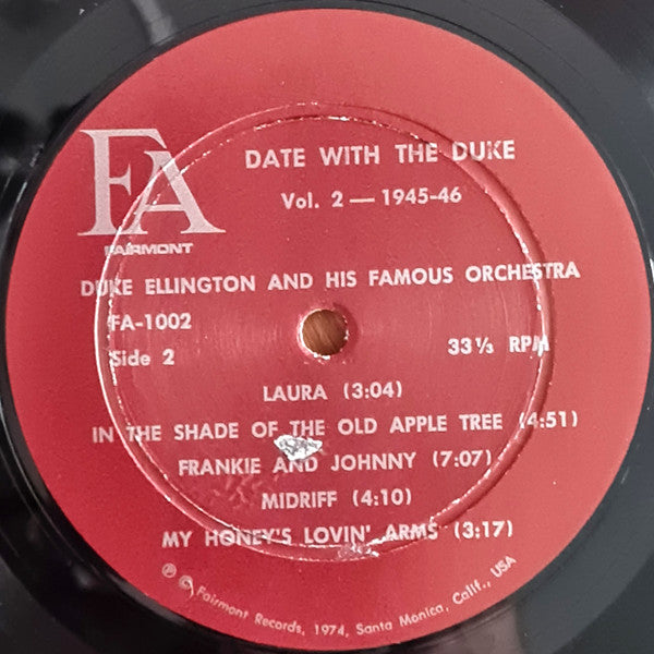 Duke Ellington And His Orchestra : A Date With The Duke Vol. 2 (LP)