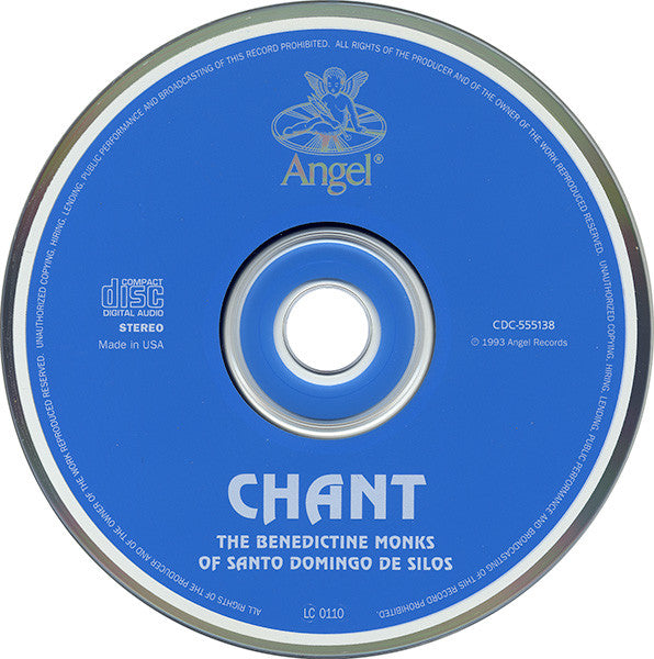 Coro De Monjes Del Monasterio De Santo Domingo De Silos : Chant (CD, Album, Club)