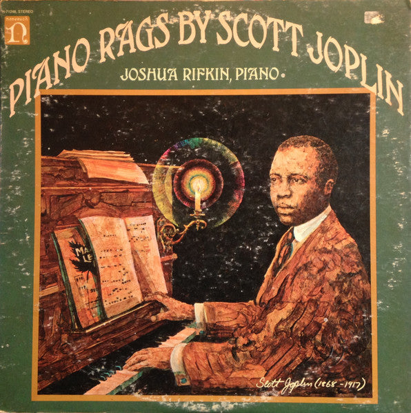 Scott Joplin, Joshua Rifkin : Piano Rags (LP, Album, San)