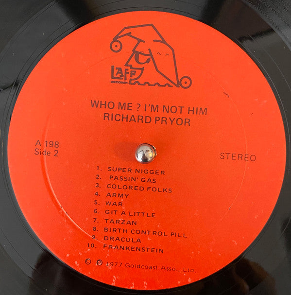 Richard Pryor : Who Me? I'm Not Him (LP, Album)