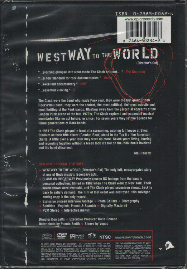The Clash : Westway To The World (DVD-V, NTSC)