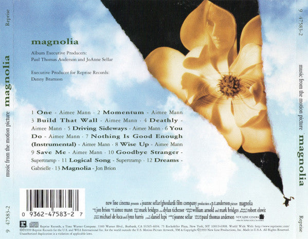 Aimee Mann : Magnolia (Music From The Motion Picture) (CD, Comp, RP)