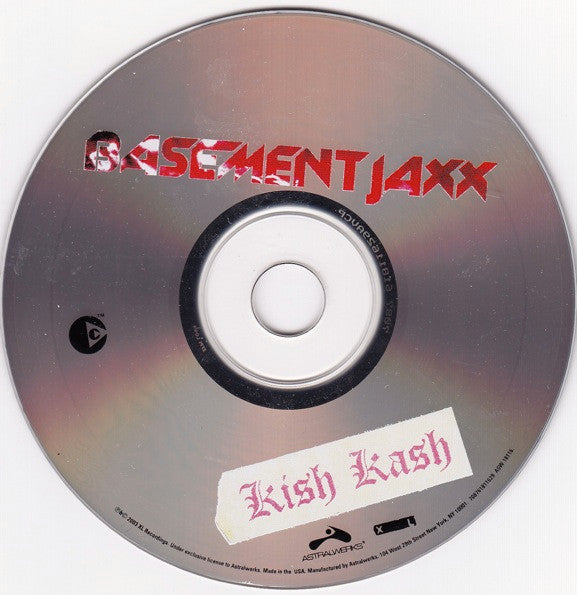 Basement Jaxx : Kish Kash (CD, Album, Copy Prot., Promo)