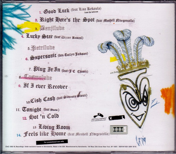 Basement Jaxx : Kish Kash (CD, Album, Copy Prot., Promo)