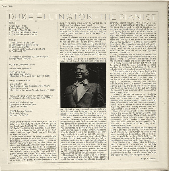 Duke Ellington : The Pianist (LP, Album)