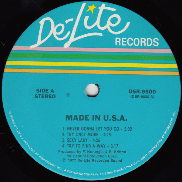 Made In USA : Made In USA (LP, Album, Ter)