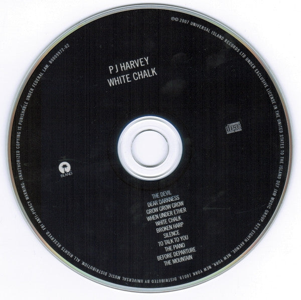PJ Harvey : White Chalk (CD, Album)