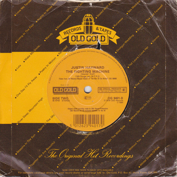Justin Hayward : Forever Autumn (7", Single)