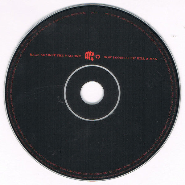 Rage Against The Machine : How I Could Just Kill A Man (CD, Single, Promo)