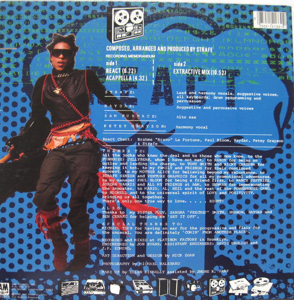 Strafe : React (12", Promo)