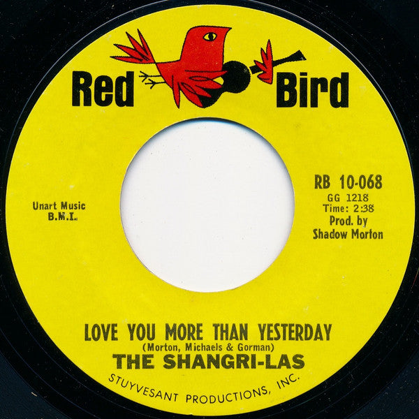 The Shangri-Las : Past, Present And Future / Love You More Than Yesterday (7", Single, Styrene, Ter)