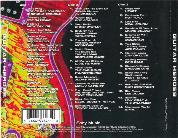 Various : Guitar Heroes (3xCD, Comp)