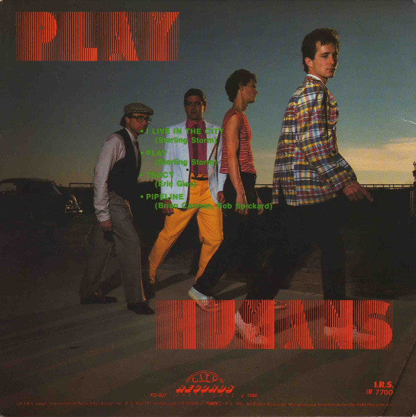 The Humans : Play (7", EP, Gat)