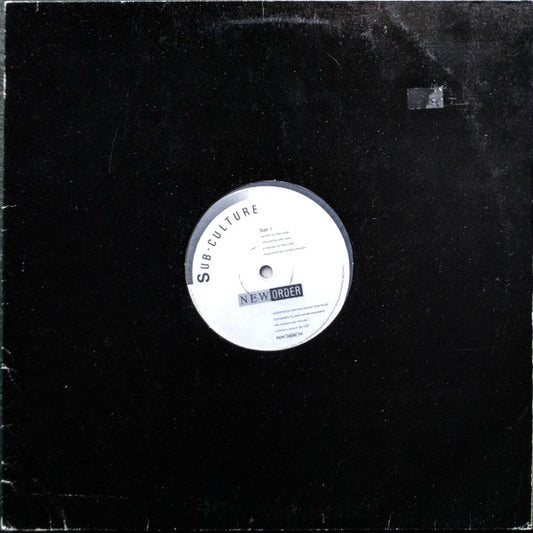 New Order : Sub-Culture (12")