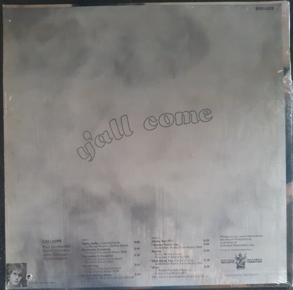 Calliope (2) : Steamed (LP, Album)