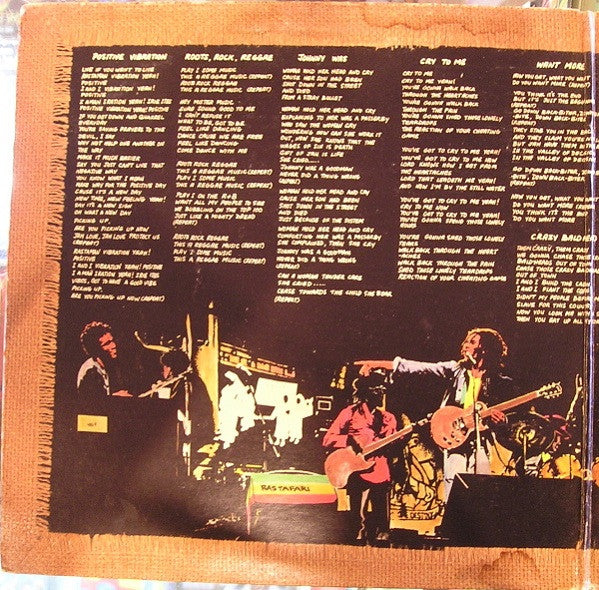 Bob Marley & The Wailers : Rastaman Vibration (LP, Album, RE, Gat)