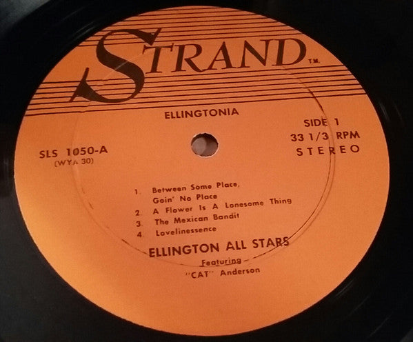 Cat Anderson And The Ellington All Stars : Ellingtonia (LP, Album)