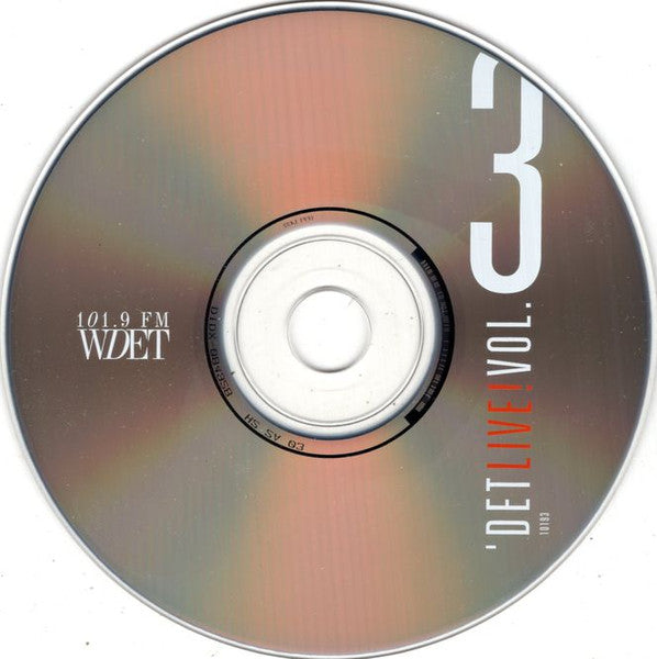Various : 'DET Live! Vol. 3 (HDCD, Album, Ltd)