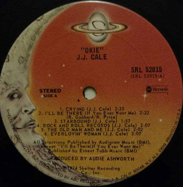 J.J. Cale : Okie (LP, Album, RE)