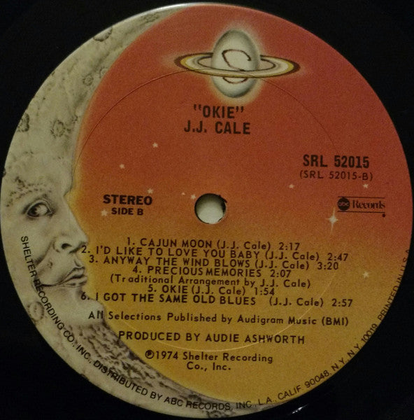 J.J. Cale : Okie (LP, Album, RE)