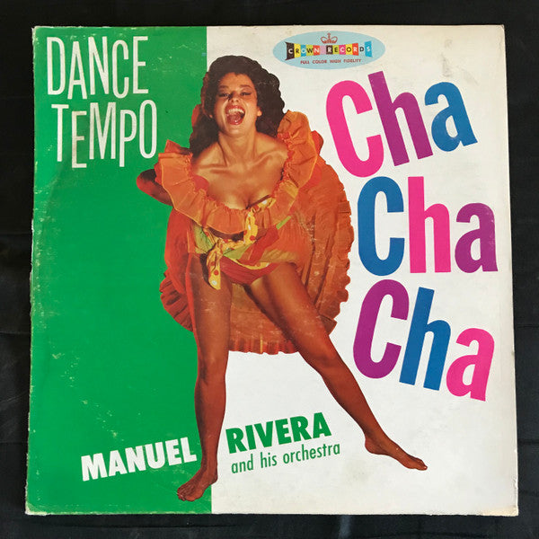 Manuel Rivera And His Orchestra : Dance Tempo Cha Cha Cha (LP, Red)