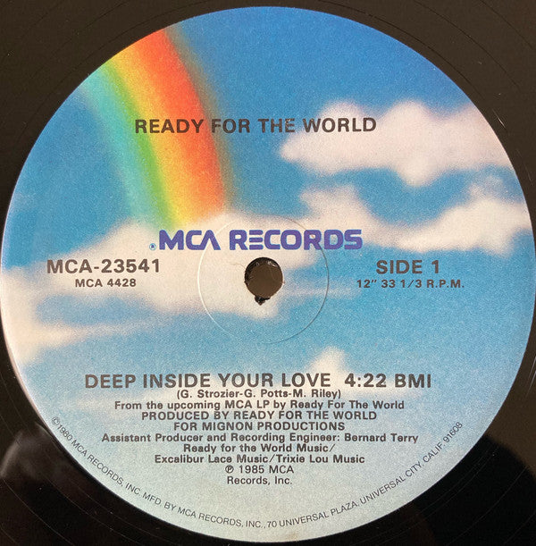 Ready For The World : Deep Inside Your Love (12")