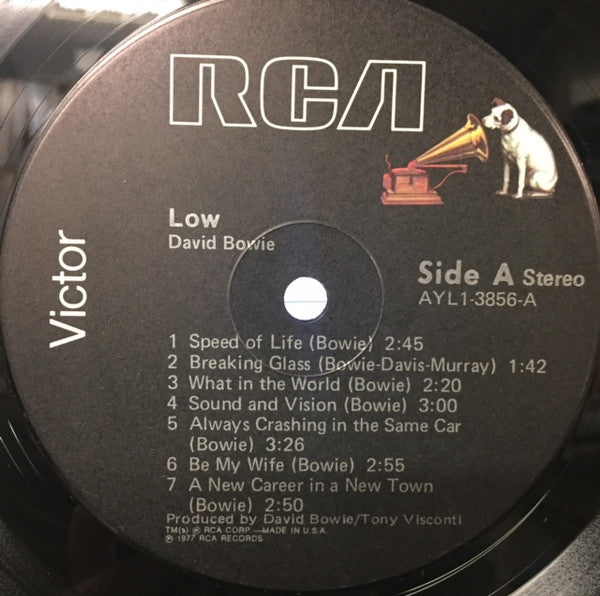 David Bowie : Low (LP, Album, RE, Ind)