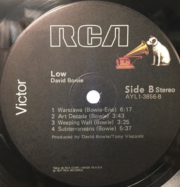 David Bowie : Low (LP, Album, RE, Ind)