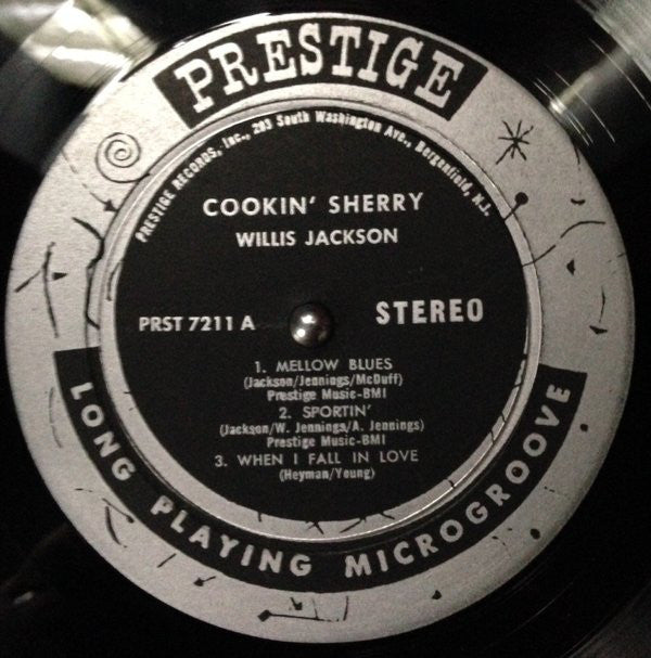 Willis Jackson : Cookin' Sherry (LP, Album)