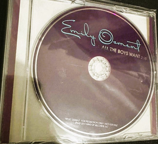 Emily Osment : All The Boys Want (CD, Single, Promo)