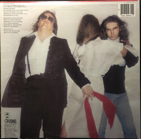 Meat Loaf : Bat Out Of Hell (LP, Album, RE, Ter)