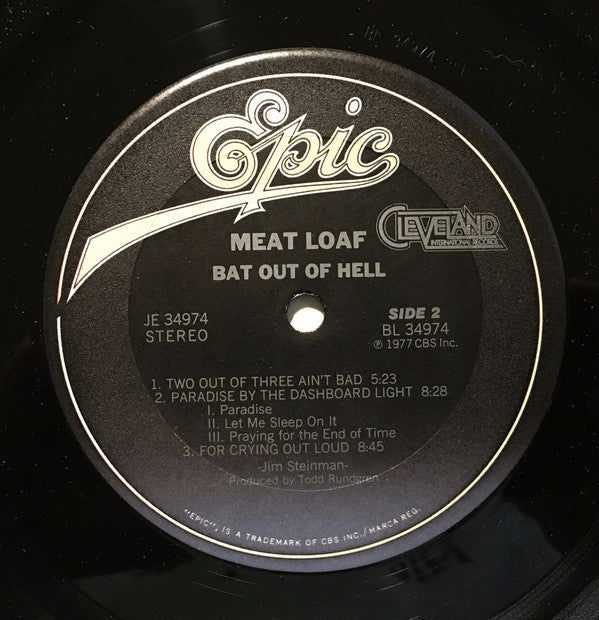 Meat Loaf : Bat Out Of Hell (LP, Album, RE, Ter)