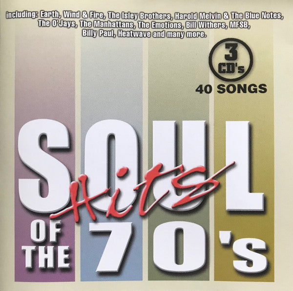 Various : Soul Hits Of The 70's (3xCD, Comp)