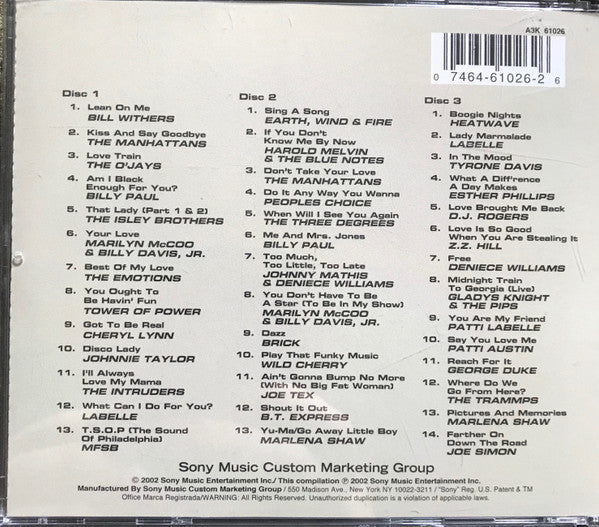 Various : Soul Hits Of The 70's (3xCD, Comp)