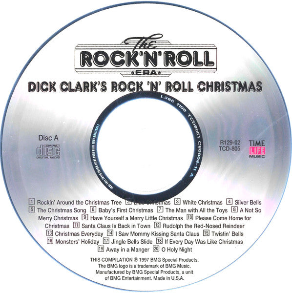 Various : Dick Clark's Rock 'N' Roll Christmas (2xCD, Comp, RM)