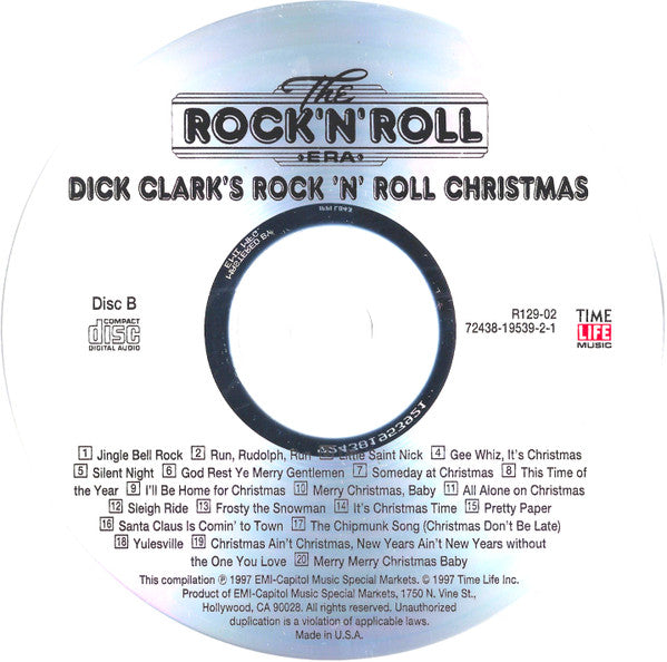Various : Dick Clark's Rock 'N' Roll Christmas (2xCD, Comp, RM)