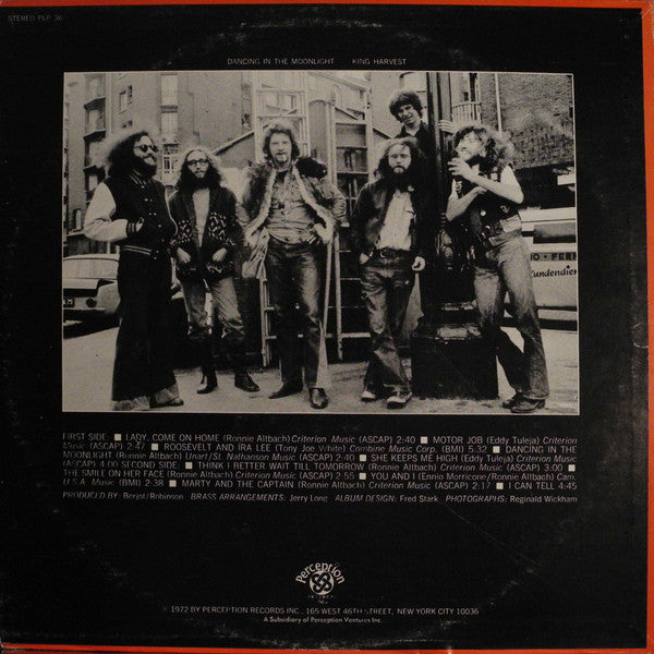 King Harvest : Dancing In The Moonlight (LP, Album, Hol)