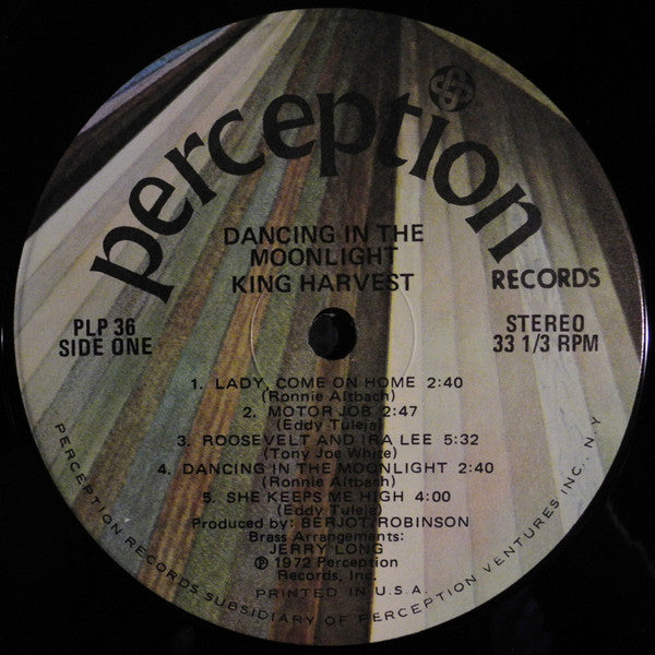 King Harvest : Dancing In The Moonlight (LP, Album, Hol)