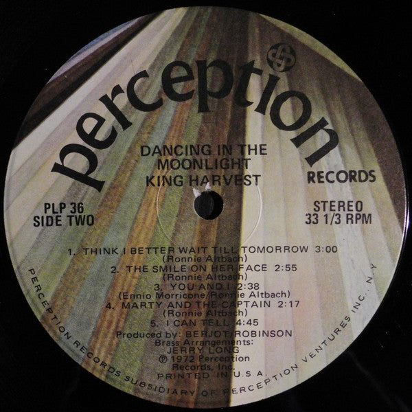 King Harvest : Dancing In The Moonlight (LP, Album, Hol)
