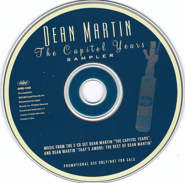 Dean Martin : The Capitol Years Sampler (CD, Comp, Promo, Smplr)