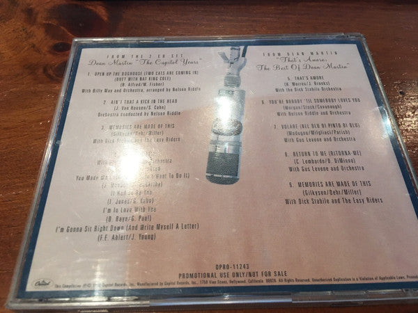 Dean Martin : The Capitol Years Sampler (CD, Comp, Promo, Smplr)