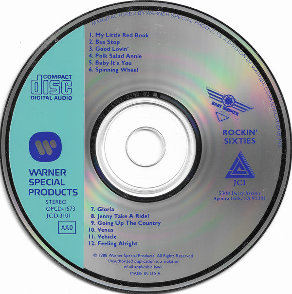 Various : Rockin' Sixties (CD, Comp)